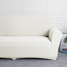 Kanapé Huzat (enyhén vízlep., 3 személyes, fehér) lakástextília
