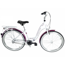 KANDS Escape Gyerek kerékpár 140-160 cm magasság Alumínium Fehér/Rózsaszín gyermek kerékpár
