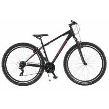 KANDS MTB Kands® Guardian kerékpár 29'', Fekete/Piros -  21 coll - 182-200 cm magasság gyermek kerékpár