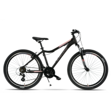 KANDS ® Slim-R Női kerékpár Alumínium 26" kerék -  Fekete/Zöld,  18 coll - 166-180 cm magasság city kerékpár
