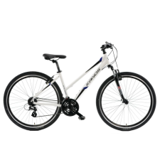 KANDS ® STV-900 Női kerékpár Alumínium 28”, Fehér 19 coll - 168-185 cm magasság city kerékpár