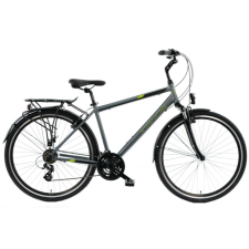KANDS ® Travel-X Férfi kerékpár Alumínium 28", Grafit 21 coll - 182-200 cm magasság cross trekking kerékpár
