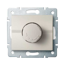 KANLUX 25142 LOGI 02-1160-103 Tekerőgombos fényerőszabályozó 500W szűrővel 10AX - 250V~, 500W villanyszerelés