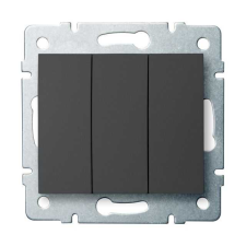 KANLUX 25254 LOGI 02-1090-141 Hármas csillárkapcsoló 10AX - 250V~ villanyszerelés