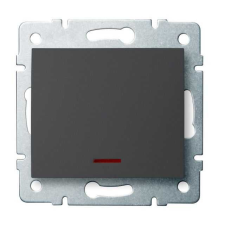 KANLUX 25256 LOGI 02-1110-141 Jelzőfényes egypólusú kapcsoló 10AX - 250V~ villanyszerelés