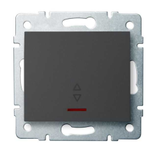 KANLUX 25259 LOGI 02-1140-141 Jelzőfényes alternatív kapcsoló 10AX - 250V~ villanyszerelés