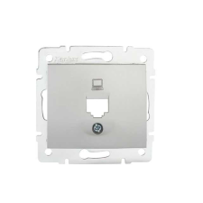 KANLUX 25922 DOMO 01-1399-043 Csatlakozó aljzat burkolat (RJ45 Jack), aljzat nélkül villanyszerelés