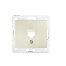 KANLUX 25924 DOMO 01-1399-030 Csatlakozó aljzat burkolat (RJ45 Jack), aljzat nélkül villanyszerelés