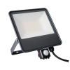 KANLUX 33888 IQ-LED FL-50W-NW-SE reflektor mozgásérzékelővel fekete 50W 6000lm 4000K IP44