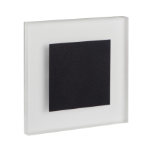 KANLUX Apus fekete LED lépcsővilágító lámpa (KAN-26538) LED 1 izzós IP20 világítás