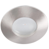 Kanlux Kft. Qules kerek süllyeszetett mennyezeti spotlámpa, nikkel, 1xGU10 foglalattal
