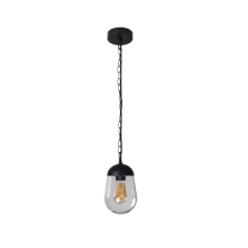 KANLUX Lampa Ogrodowa Zewnętrzna Wisząca LIEGO E27 IP44 88.5cm Czarna KANLUX kültéri világítás