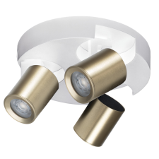 KANLUX Mennyezeti lámpa, spotlámpa, GU10, állítható, kerek, fehérarany, Laurin Kanlux világítás