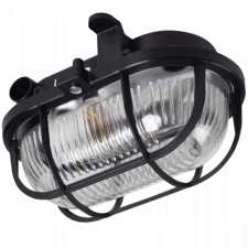 KANLUX MILO 7040T/PB E27 csatorna lámpatest IP54 fekete garázslámpa KANLUX világítás