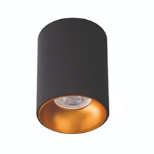 KANLUX Riti falon kívüli mennyezeti spot lámpatest (GU10) fekete világítás