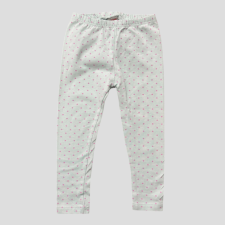KANZ Menta színű pöttyös leggings gyerek nadrág