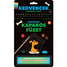 Kaparós füzet - Kedvencek kreatív és készségfejlesztő