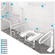 Kapaszkodó, oldaltámaszos OD4301 gyógyászati segédeszköz
