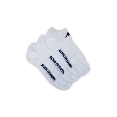 Kappa Kappa unisex mercerizált titokzokni - 3 pár/csomag - pamut titokzokni - fehér - 42-44