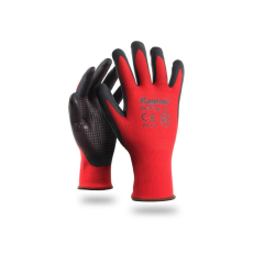 KAPRIOL Dots védőkesztyű, piros, méret: 10