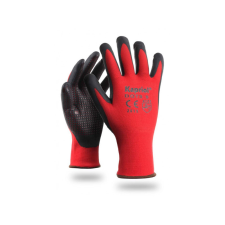 KAPRIOL Dots védőkesztyű, piros, méret: 9 védőkesztyű