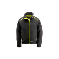  Kapriol EVO Soft Shell dzseki fekete/citrom L