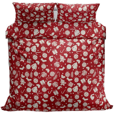 KAPTAN Ágyneműhuzat - Karácsony Olaszországban, 140×200 + 70×90 cm lakástextília