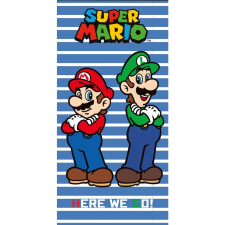 KAPTAN Baby towel Super Mario and Luigi (005496-010) lakástextília