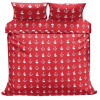 KAPTAN Cotton bed linen Red anchor 140 × 200, 70 × 90 cm (5693225585-020)