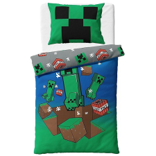 KAPTAN Dětské povlečení Minecraft Creeper Explode lakástextília