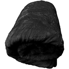 KAPTAN Mikroflanelová deka 150 × 200 cm, černá lakástextília