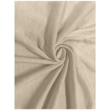 KAPTAN Prostěradlo Jersey Lux, 180 × 200 cm, krémové lakástextília