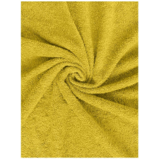 KAPTAN Sheet terry Lux, 180 × 200 cm, yellow (5693219256-015) lakástextília