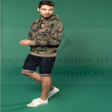  Kapucnis férfi pamut pulóver férfi pulóver, kardigán