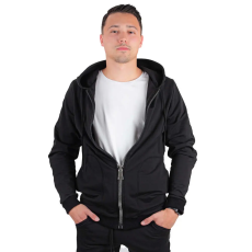  Kapucnis pulcsi inSPORTline Comfyhoodie Man fekete L