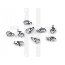  Karabiner rozsdamentes acélból - 10 db dekorációs kellék