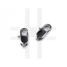  Karabiner rozsdamentes acélból - 2 db dekorációs kellék