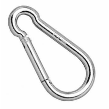  KARABINER TŰZOLTÓ FOGAS 6CM. nyakörv, póráz, hám kutyáknak