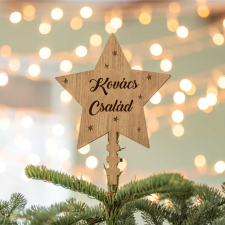  Karácsonyfa csúcsdísz megszemélyesítve dekorációs kellék