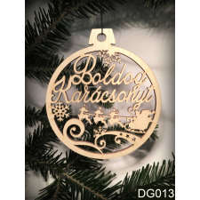  Karácsonyfa dísz, Boldog karácsonyt karácsonyfadísz