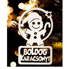 Karácsonyfa dísz, Boldog karácsonyt, manó karácsonyfadísz
