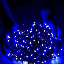 Karácsonyfa égősor 8 programmal, 240 LED-es 18m - Kék karácsonyfa izzósor