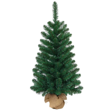  Karácsonyfa MagicHome Karácsony Rudolf, ezüstfenyő jutában, 60 cm műfenyő