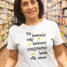  Karácsonyi ajándék - Nagymama leszek női póló