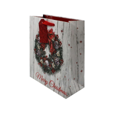 Karácsonyi ajándéktasak, SDE L XMAS WREATH ajándéktasak