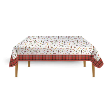  Karácsonyi Asztalterítő - 145x250cm - Vintage Nutcracker lakástextília