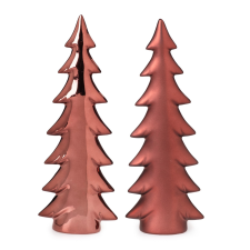  Karácsonyi dekorfenyő álló 22,9 cm sötétpiros 2-féle változatban karácsonyi dekoráció