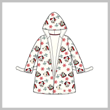 Karácsonyi disney Minnie egér köntös, fehér SNXXH20059A lakástextília