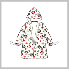  Karácsonyi disney Minnie egér köntös, fehér SNXXH20059A lakástextília