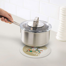  Karácsonyi edényalátét - hóember konyhai eszköz